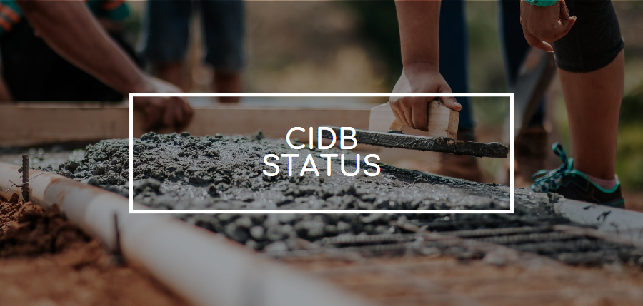 CIDB status