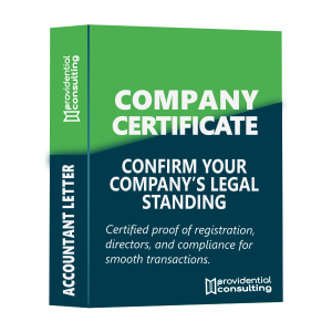 Company Certificate (with Accounting Officer’s Report)