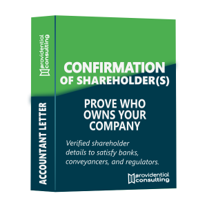 Confirmation of Shareholder(s)