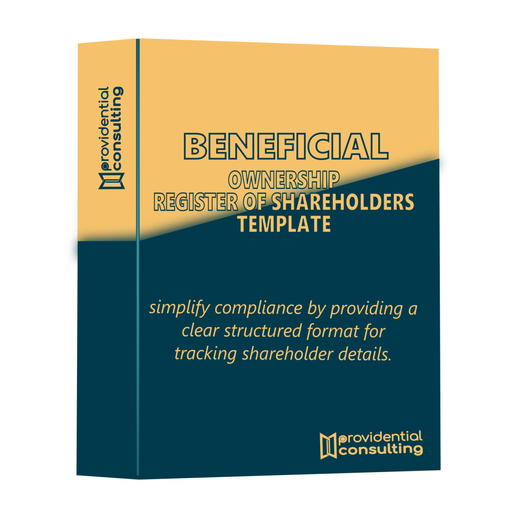 Beneficial Ownership Combo Templates Providential Consulting Inc