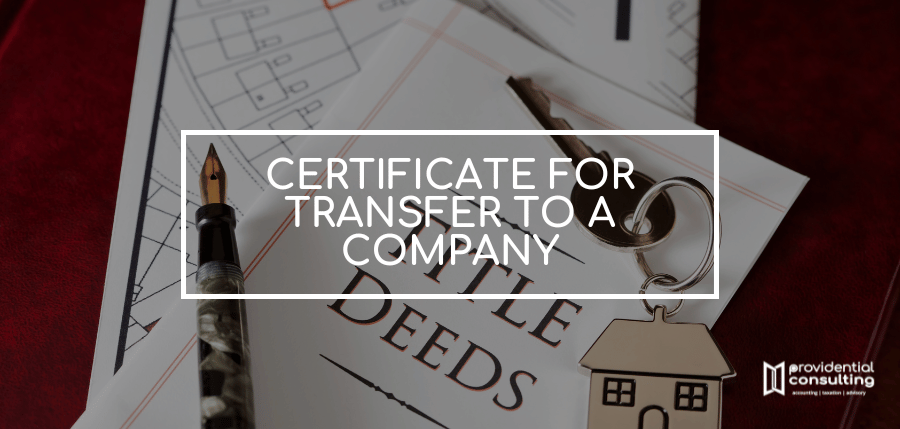 You are currently viewing Certificate for Transfer to a Company