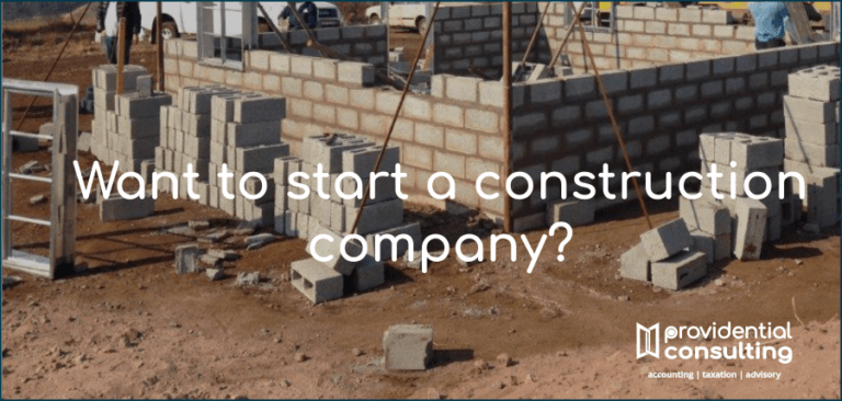 Starting a construction company in South Africa