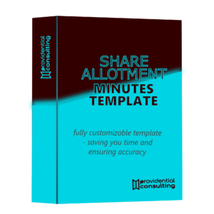 Share Certificate and Allotment minutes